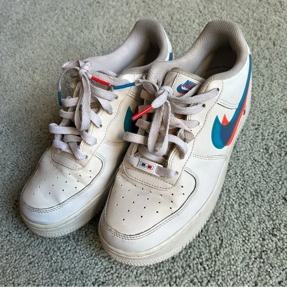 NIKE Air Force 1 LV8 KSA GS '3D Glasses' 2019 - Picture 3 of 13